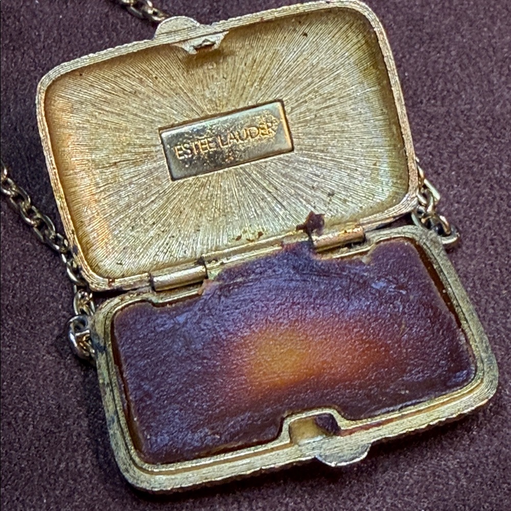 Este Lauder Solid Perfume Necklace - image 3